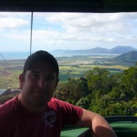 The spectacular vistas from the Skyrail high above the Rainforest