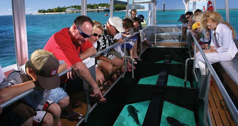 Cairns Glass Bottom Boat Tours, Great Barrier Reef